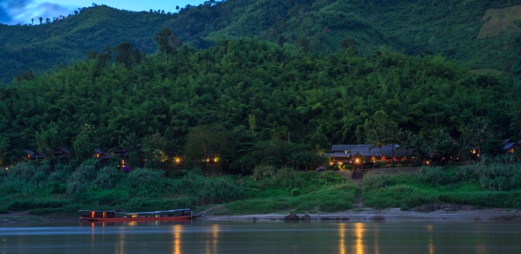 Luang Say Lodge, a luxury accommodation on the banks of the Mekong River, Pakbeng, Laos