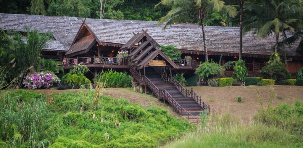 Arriving at the Luang Say Lodge